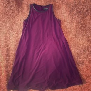 Ralph Lauren purple dress
